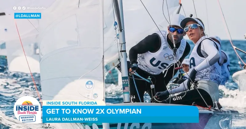 Olympic sailor Lara Dallman-Weiss is ready to peak at her home games in Los Angeles