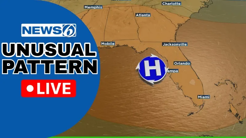 NEWS 6 WEATHER LIVE | An Unusual Weather Pattern Is Impacting Florida (Video)