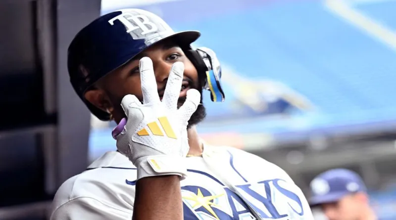 Caminero has three homers as Rays nearly no-hit Royals
