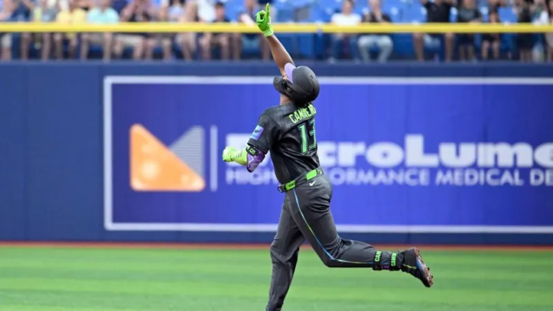 Caminero and Aranda each homer to lead Rays past Diamondbacks 4-2