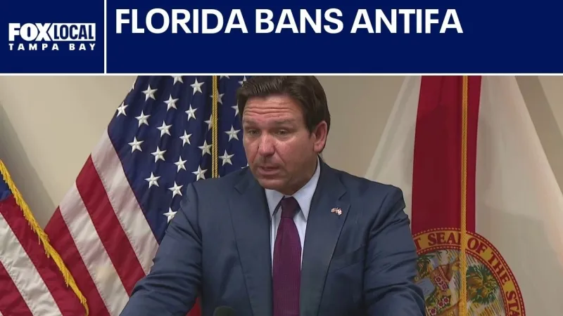 DeSantis names Antifa, CAIR & cartels as terrorist groups in Florida (Video)