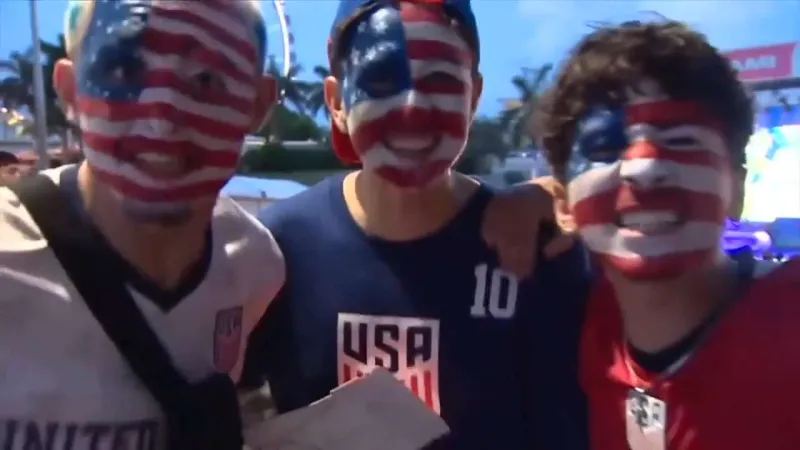 World Cup hype sweeps Bayfront Park as fans celebrate Team USA's knockout victory