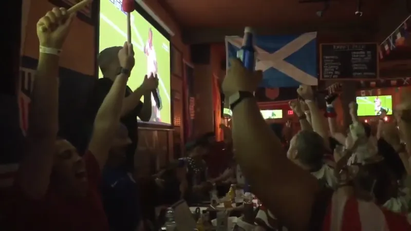 'We won!': Fans celebrate at Hollywood pub after USA beats Bosnia-Herzegovina 2-0