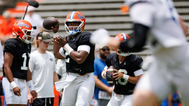 Former Florida QB DJ Lagway is clearly ready for a fresh start at Baylor
