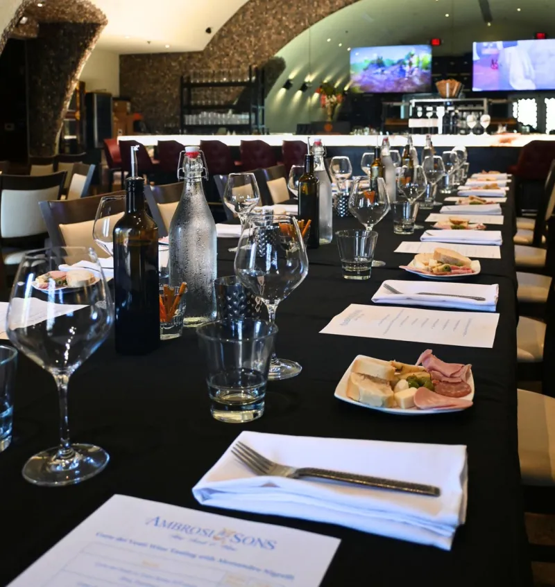 Ambrosi & Sons to Host Italian Wine Tasting