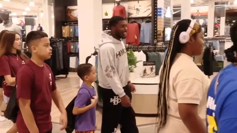 Rams star and UM alum Kam Kinchens teams up with Dick's Sporting Goods to host shopping spree for local children