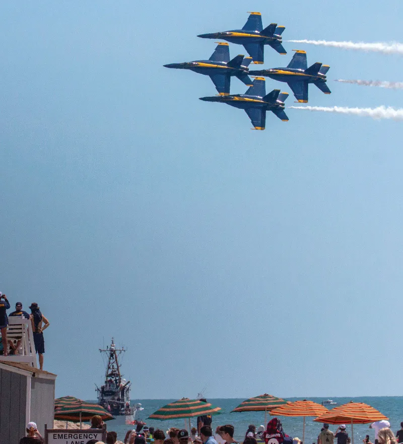 Blue Angels take the sky next week