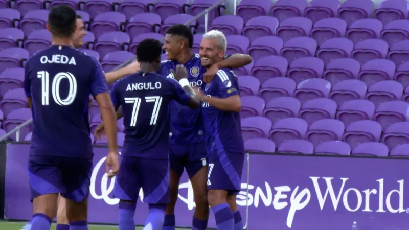 Orlando City fans get a peek at Griezmann's play on the pitch in friendly