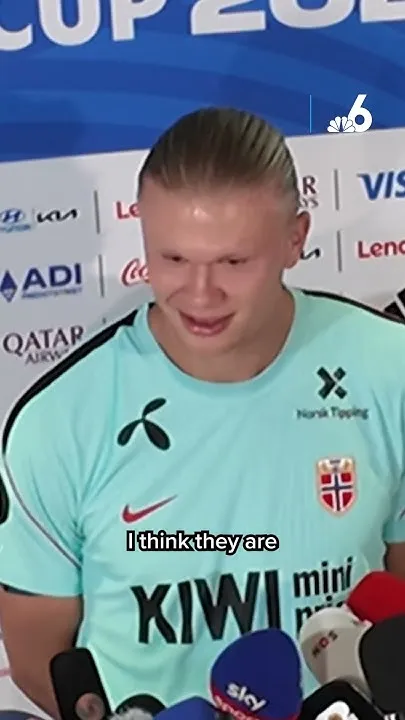 Norway's Erling Haaland brings 'Viking row,' his humor to Miami (Video)