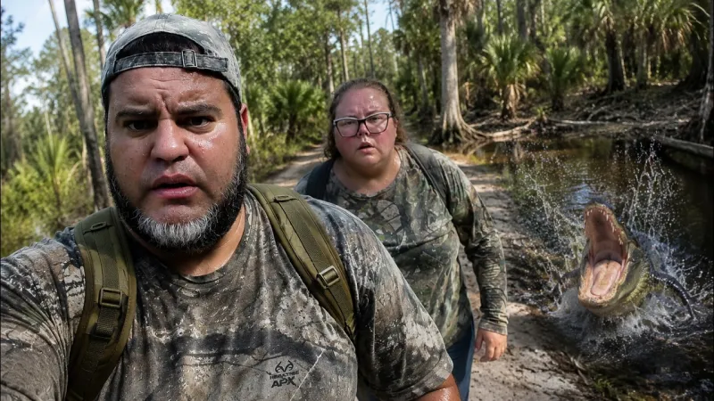 Hiking In Florida's Worst Heat Wave: Jose And Katie On Backroads Roadtrip (Video)