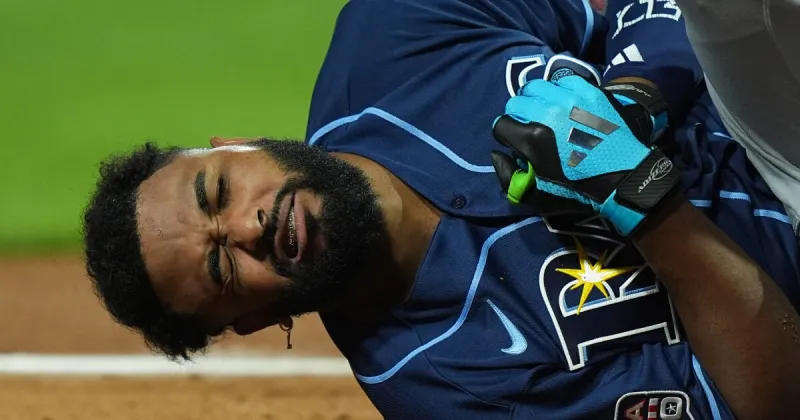 Rays slugger Junior Caminero feels fortunate left hand not broken after he was hit in All-Star Game