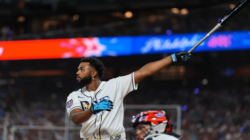 Rays' Caminero knocked out in second round of home run derby