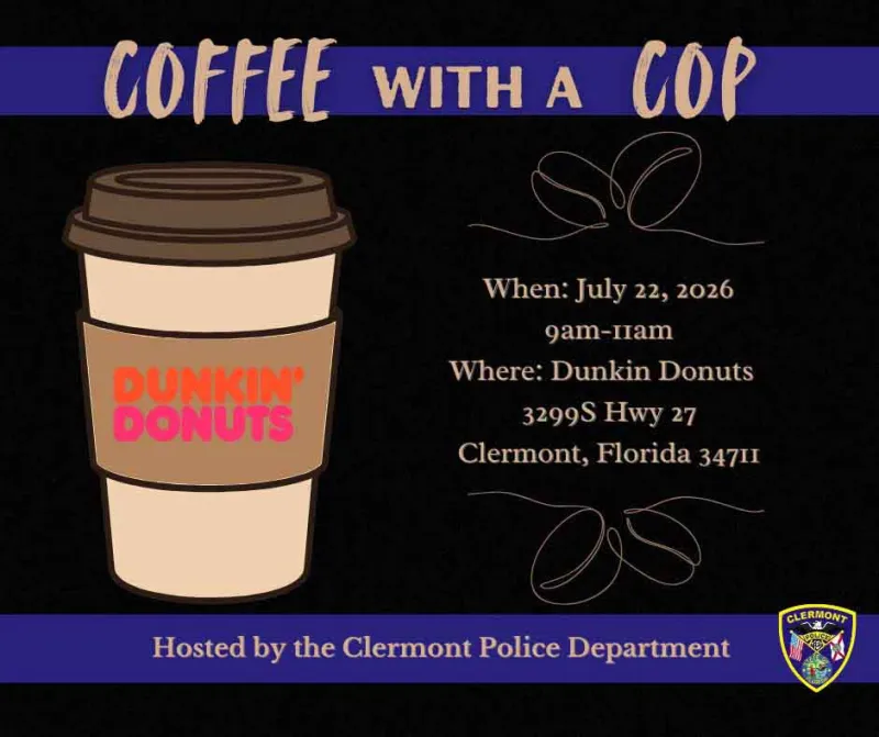 Coffee With A Cop Offers Community Members A Chance To Connect With Local Law Enforcement