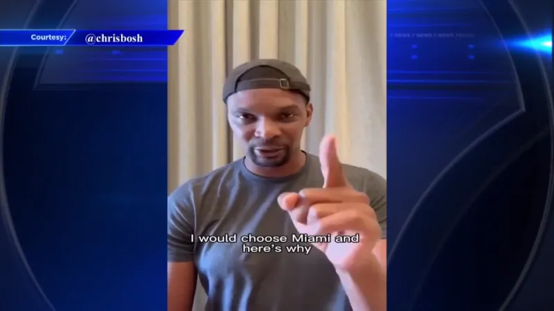 'I would choose Miami': Former Heat star Chris Bosh weighs in on looming LeBron free agency decision