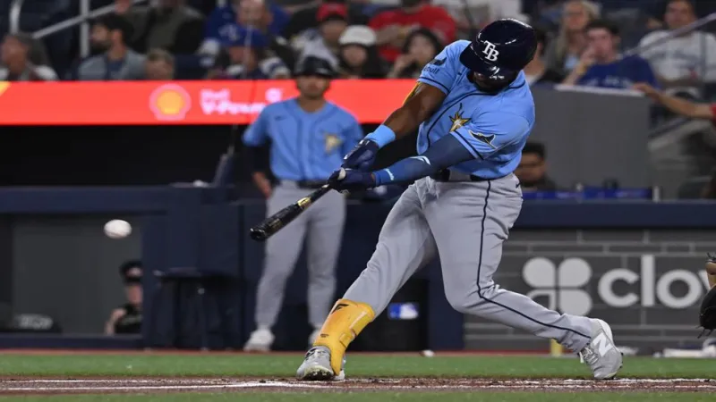 Rays use season-high 21 hits to rout Blue Jays 12-2