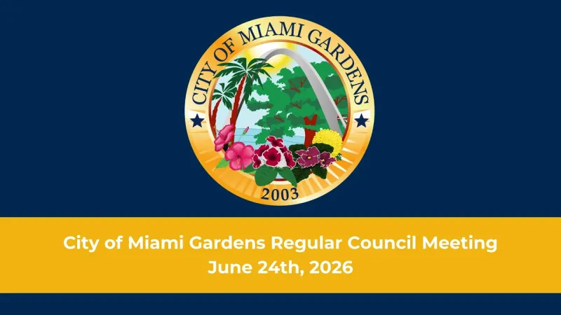 City of Miami Gardens CRA Board Meeting July 22nd, 2026 (Video)