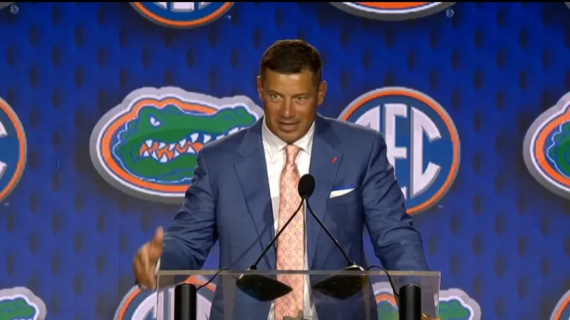 Gators' new coach bringing energy to upcoming season
