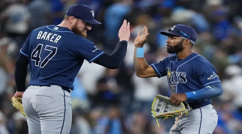 Mesa Jr. drives in 2 as Rays down Blue Jays 4-2