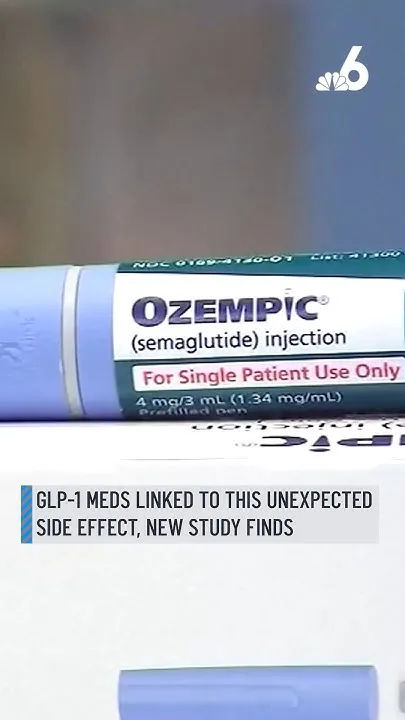 GLP-1 meds linked to this unexpected side effect, new study finds (Video)