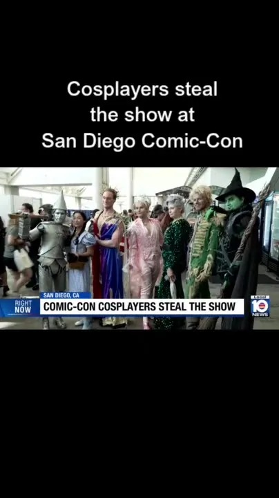 Cosplayers steal the show at San Diego Comic-Con (Video)
