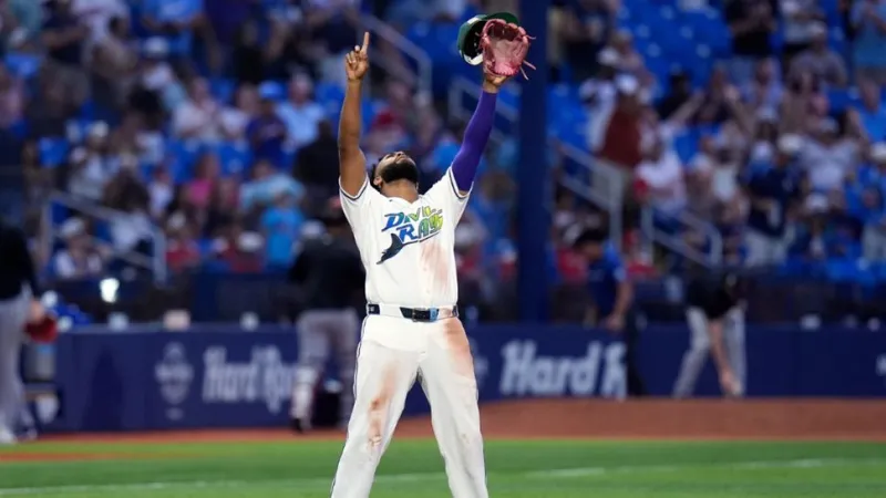 Nick Martinez and 3 relievers pitch AL-best Rays to 3-0 win over slumping Guardians