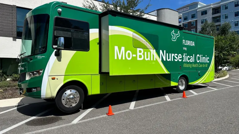 USF medical bus for underserved patients' needs funding