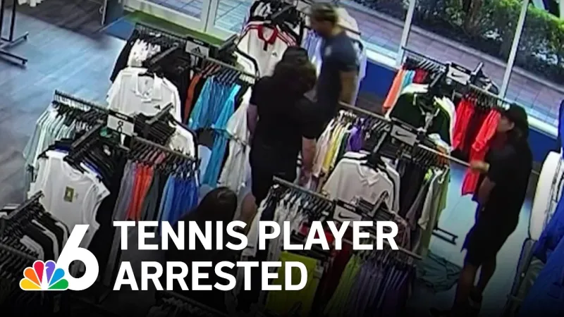 Former Uruguayan pro tennis player smashes rackets, threatens employees, police say (Video)