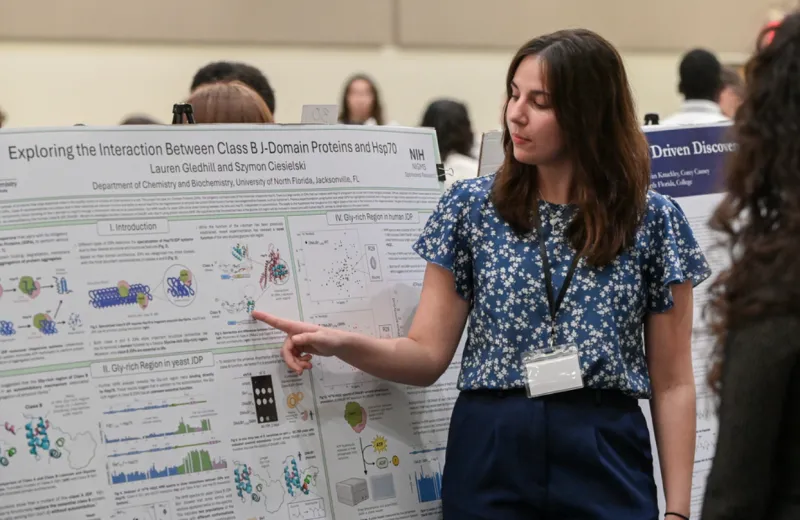 UNF's Office of Undergraduate Research offers remedy to shrinking federal student research funds