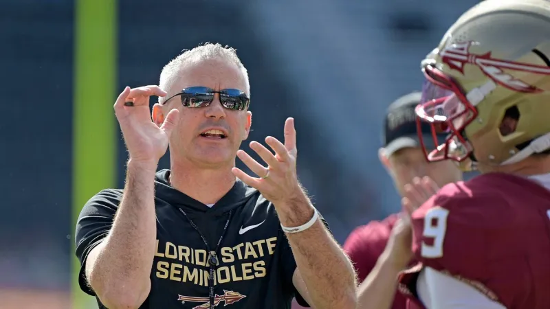 Mike Norvell didn't hold back his excitement around two freshman Florida State playmakers