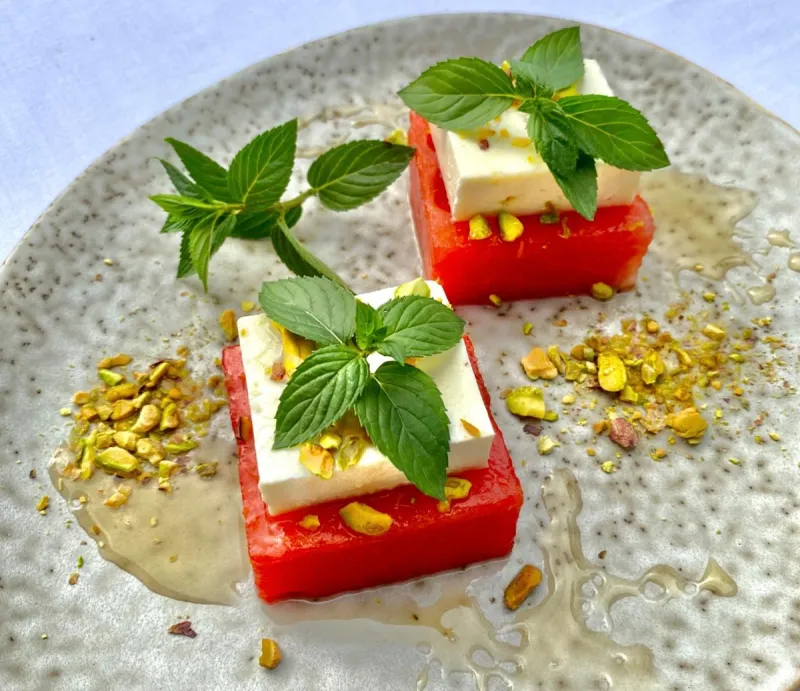 Celebrate National Watermelon Day at Bha! Bha! Persian Bistro