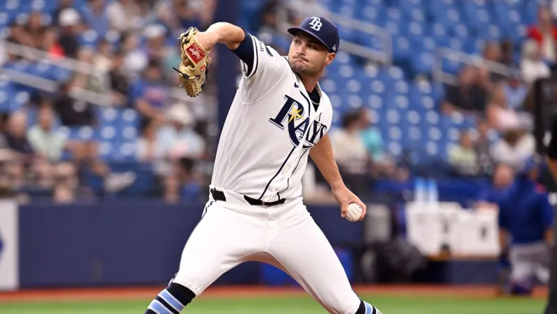 Rays place Shane McClanahan on injured list for back tightness