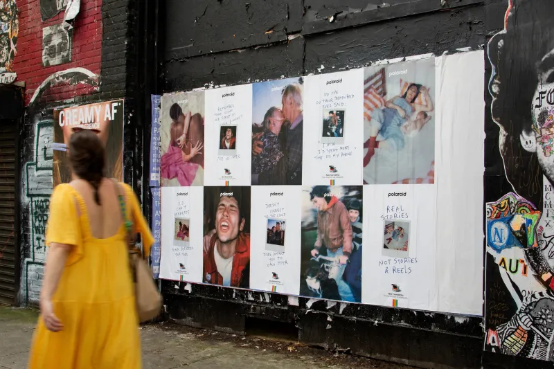 Polaroid's New Ad Campaign Takes a Shot at AI - and the Internet Is Cheering