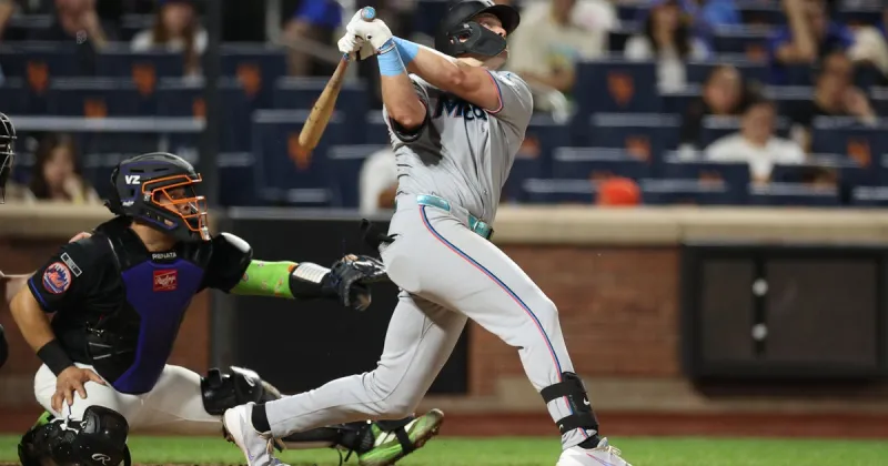 Marsee, Stowers lead Marlins to 5-2 win over Mets