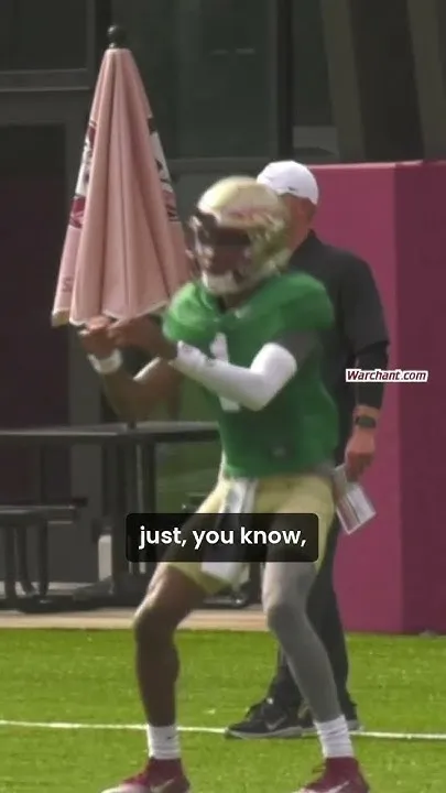 AHEAD OF SCHEDULE? | progress report on new FSU QB (Video)