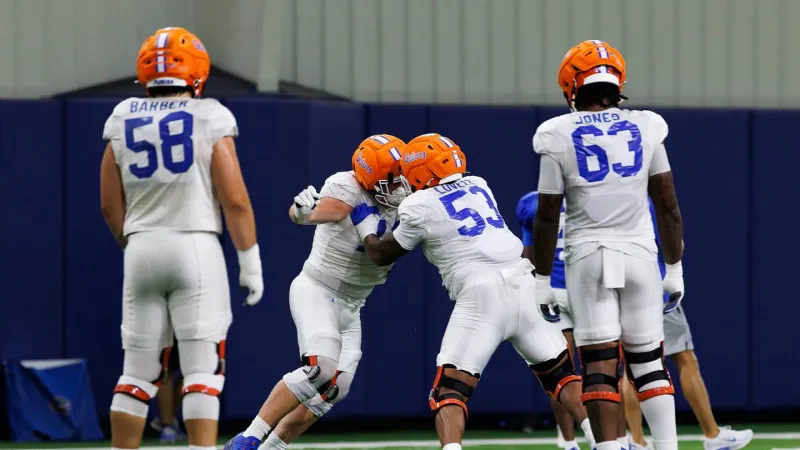 Florida will find success on offense behind a leaner, meaner group in the trenches