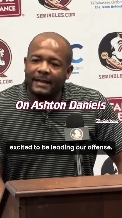Sophomore standout out wide? | Ashton Daniels locked in | Tim Harris Jr on FSU offense (Video)