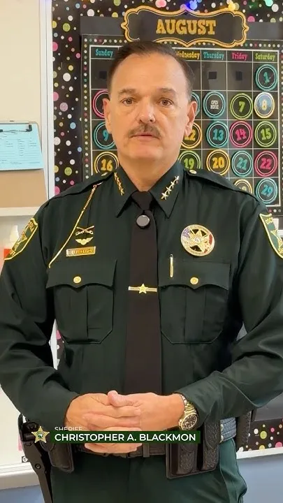 Back to School Safety Tips from Sheriff Christopher Blackmon | Slow Down in School Zones (Video)