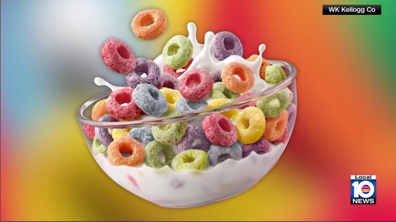 Kellogg's is eliminating artificial colors in cereal (Video)