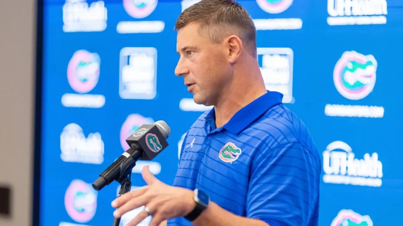 Jon Sumrall plans to play 'a ton of people' as Florida sorts out its depth chart
