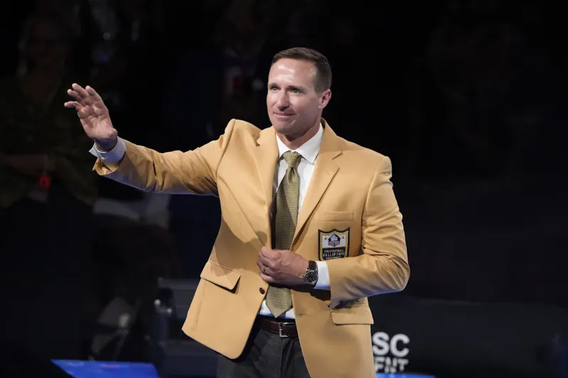 Drew Brees Made His Hall of Fame Speech About the Day Christ 'Changed Me Forever'
