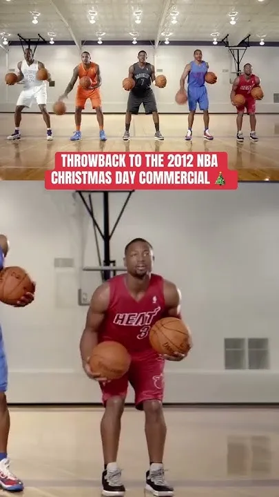If they recreated this commercial, who would be in it? #miamiheat #christmas #nba #basketball (Video)