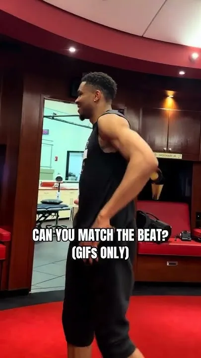Difficult level: EXPERT  #nba #basketball #miamiheat #giannis #gif #dance #fun (Video)