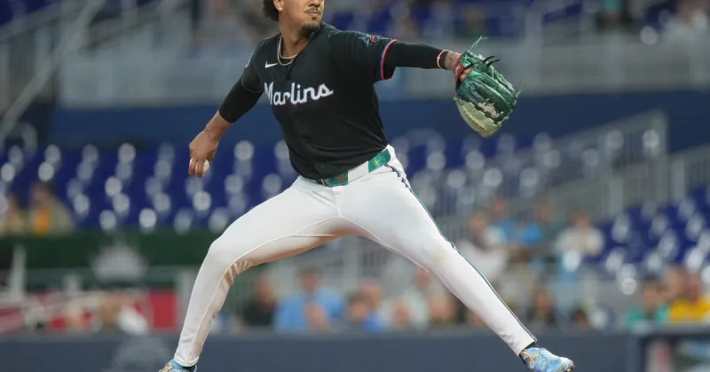 Eury Prez throws 7 strong innings as Miami Marlins shut out Paul Skenes, Pittsburgh Pirates 2-0