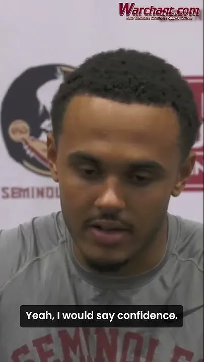 QB1 is CONFIDENT  | FSU QB Ashton Daniels is playing freely #fsufootball2026 #fsu #fsufootball (Video)