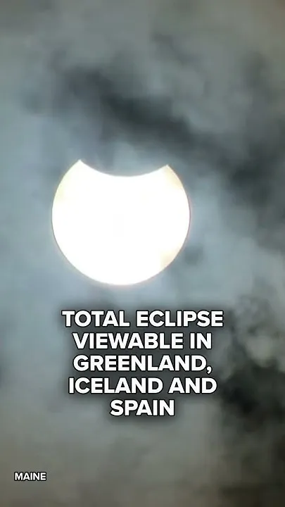 Partial solar eclipse visible across North America (Video)