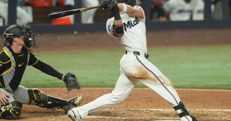 Griffin Conine reaches base 5 times, homers as Marlins top Pirates 8-2 for 4th straight win