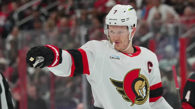 Brady Tkachuk goes UFC mode