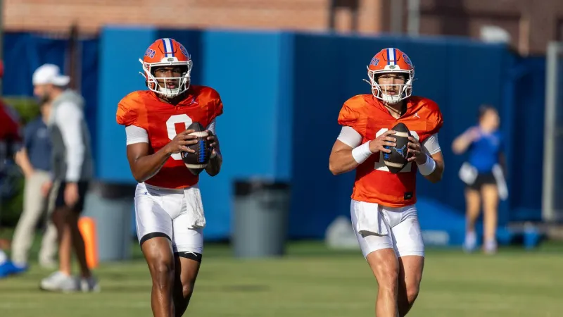 Jon Sumrall keeps Florida's first scrimmage under wraps as QB questions grow