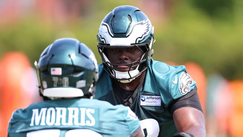 Philadelphia Eagles tackle Markel Bell continues to dominate NFL competition