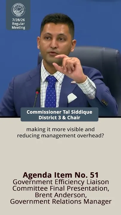 Bits From the Board: Government Efficiency Liaison Committee Recommendations (Video)